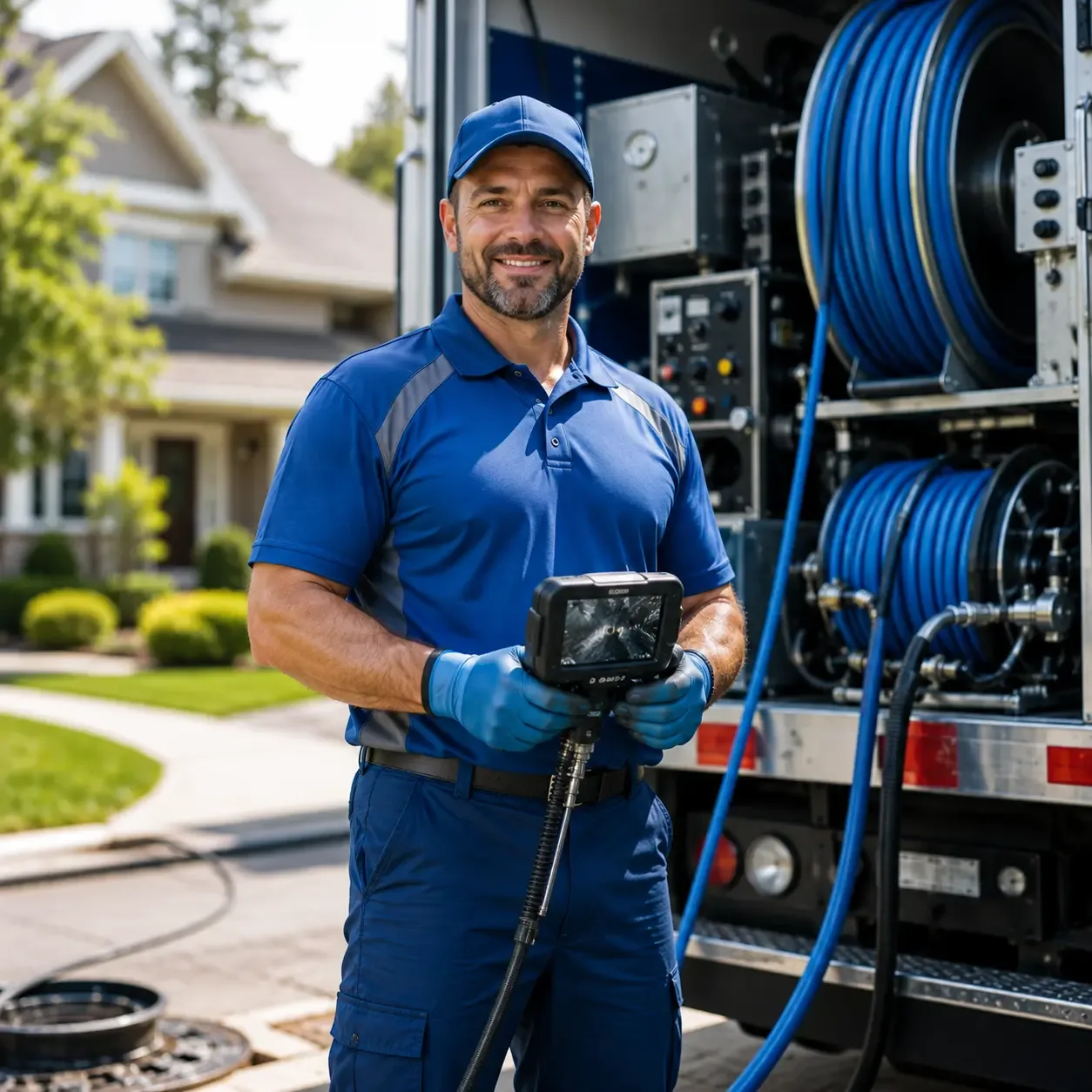 Local outdoor drain cleaning specialists in Dahlen, ND